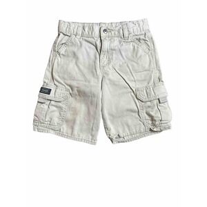 Wrangler Cargo Shorts Boy's Size 7 Regular Khaki Adjustable Waistband